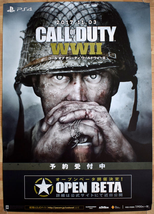 Call Of Duty: WWII (B2) Japanese Promotional Poster #1