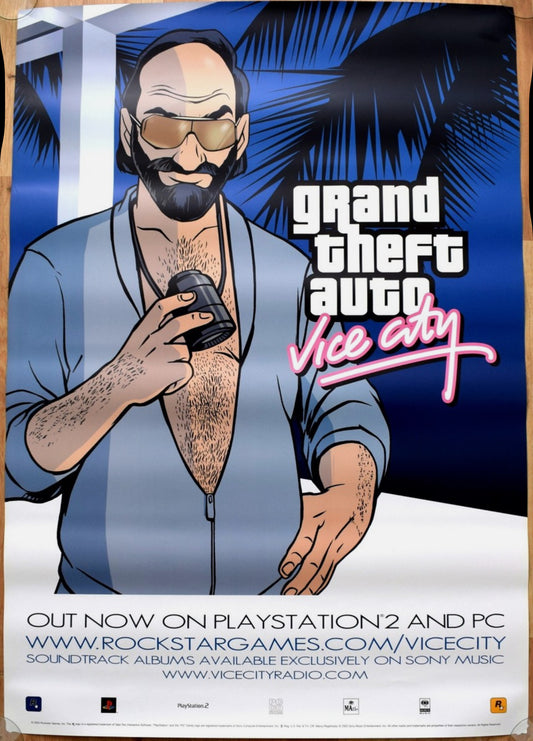 Grand Theft Auto Vice City B1 Poster Set