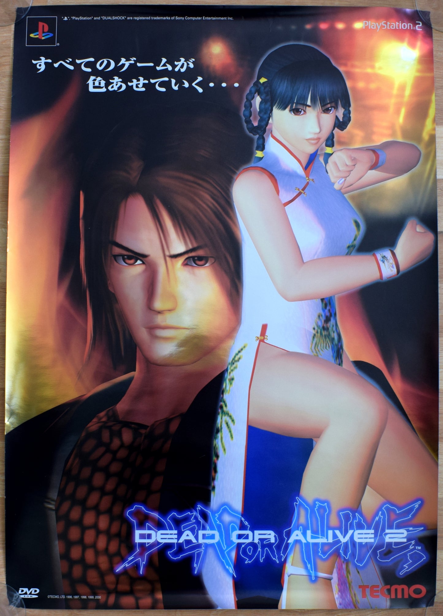 Dead or Alive 2 (B2) Japanese Promotional Poster