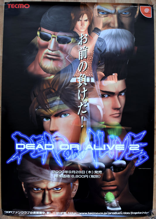 Dead or Alive 2 (B2) Japanese Promotional Poster #3