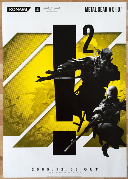 Metal Gear Acid 2 (B2) Japanese Promotional Poster