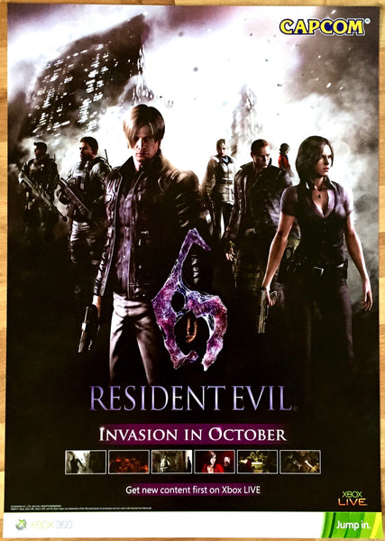 Resident Evil 6 (B2) Japanese Promotional Poster #2