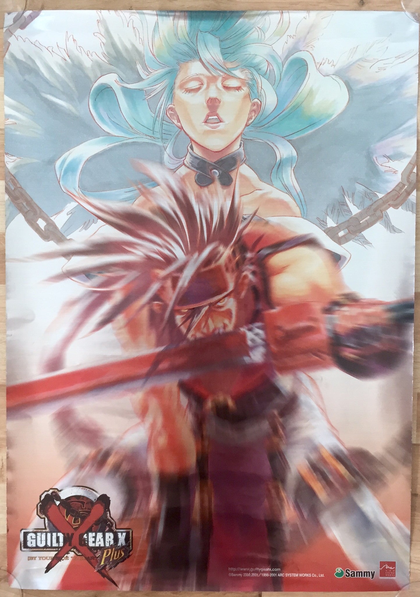 guilty gear poster Guilty Gear X: Plus (B2) Japanese Promotional Poster #1 – The Poster Hut