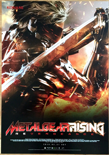 Metal Gear Rising Revengeance Japanese Promotional Poster #2