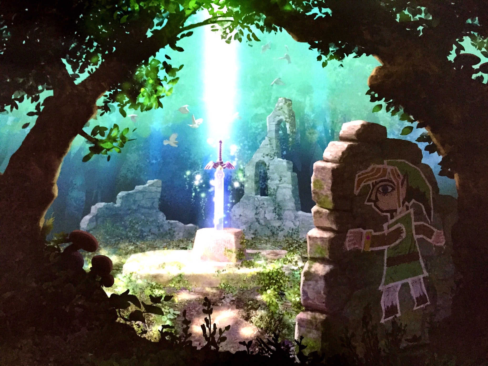 The Legend of Zelda A Link Between Worlds Club Nintendo 22" x 28" Poster #1