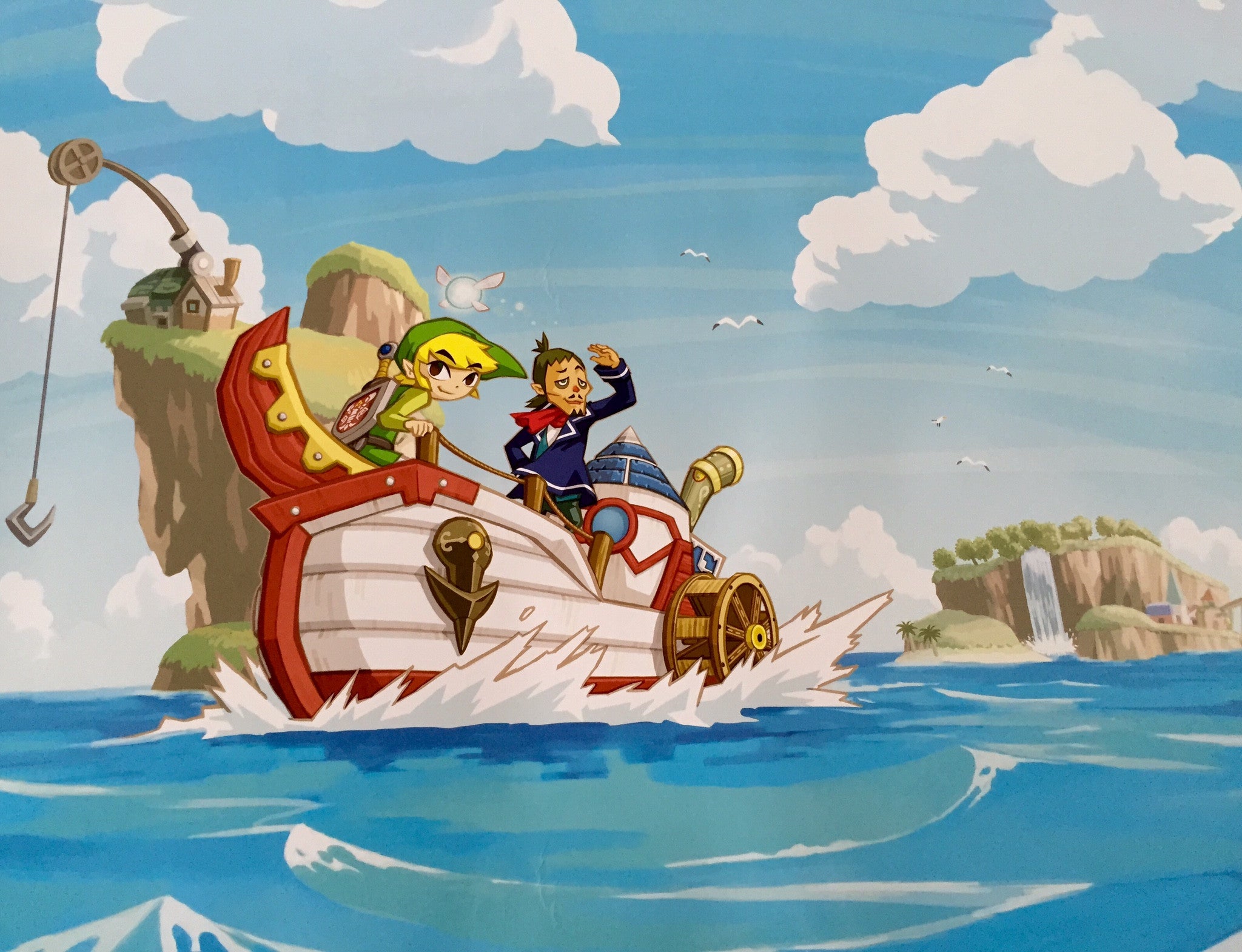 The Legend of Zelda Phantom Hourglass Club Nintendo 22" x 28" Poster