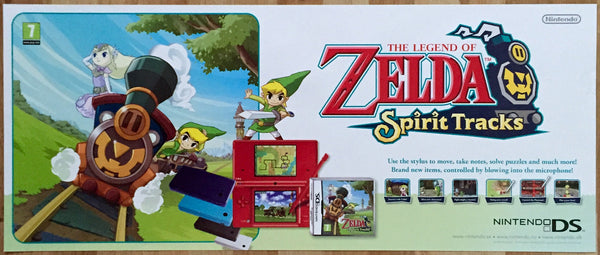 The Legend of Zelda Spirit Tracks Promotional Poster