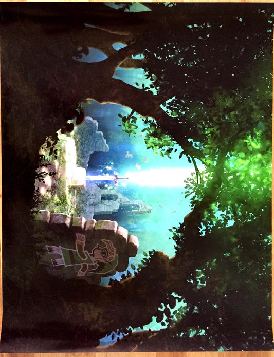 The Legend of Zelda A Link Between Worlds Club Nintendo 22" x 28" Poster #1