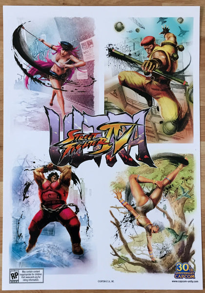 Sreet Fighter IV Ultra Promotional Poster