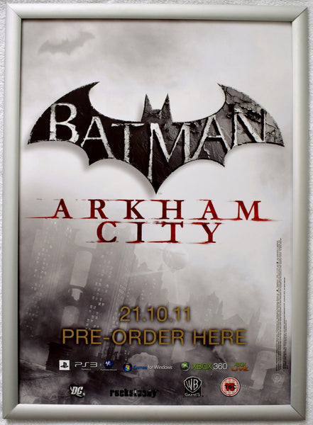 Batman Arkham City (A2) Promotional Poster #4