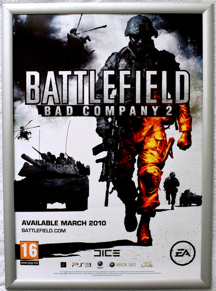 Battlefield Bad Company 2 (A2) Promotional Poster