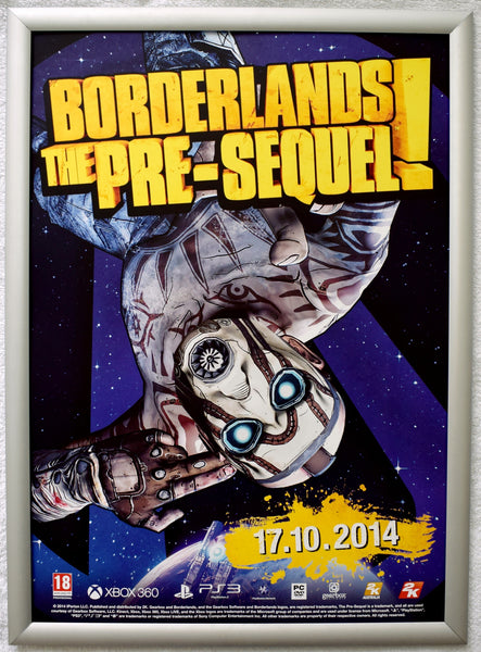 Borderlands The Pre-Sequel (A2) Promotional Poster #2