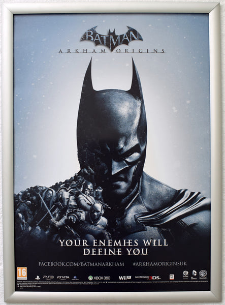 Batman Arkham Origins (A2) Promotional Poster #3