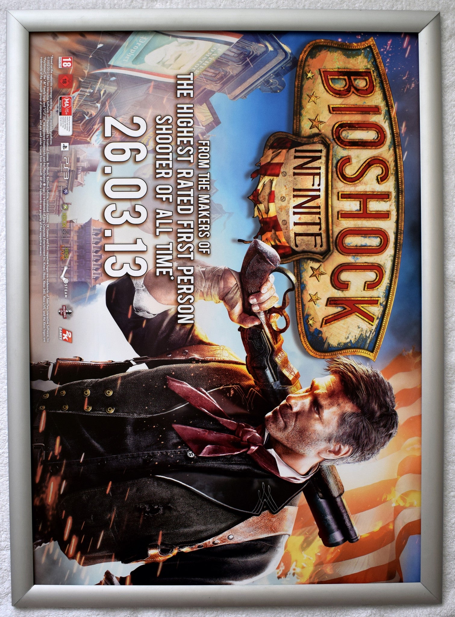 Bioshock Infinite (A2) Promotional Poster #1