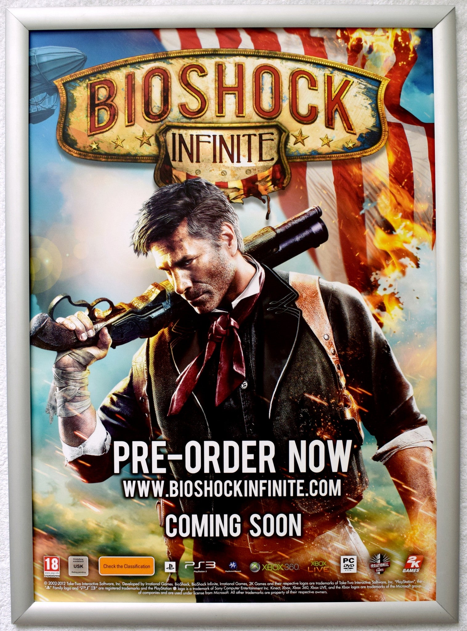 Bioshock Infinite (A2) Promotional Poster Set of 4