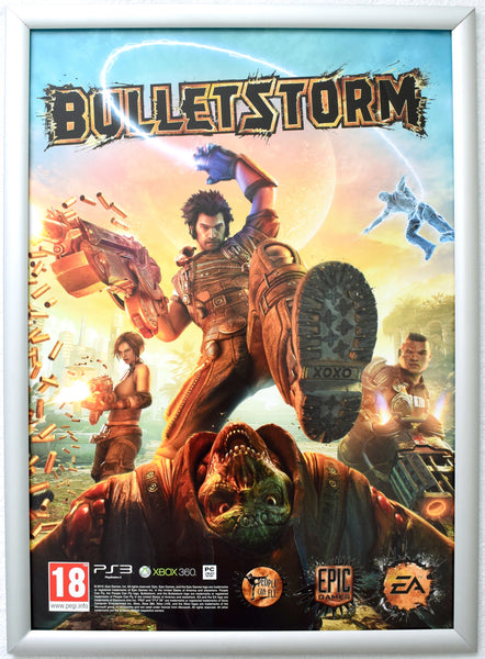 Bulletstorm (A2) Promotional Poster