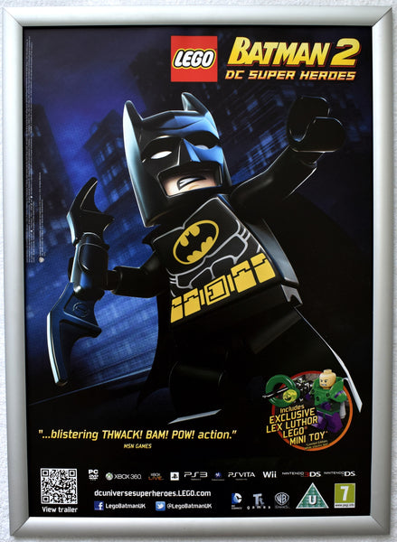 Batman 2 (Lego) DC Super Heroes (A2) Promotional Poster #2