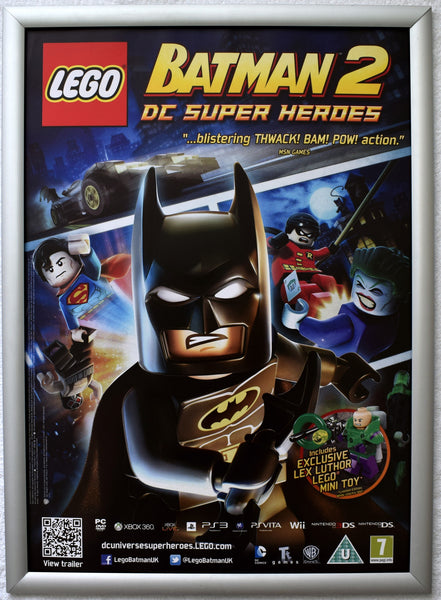 Batman 2 (Lego) DC Super Heroes (A2) Promotional Poster #3