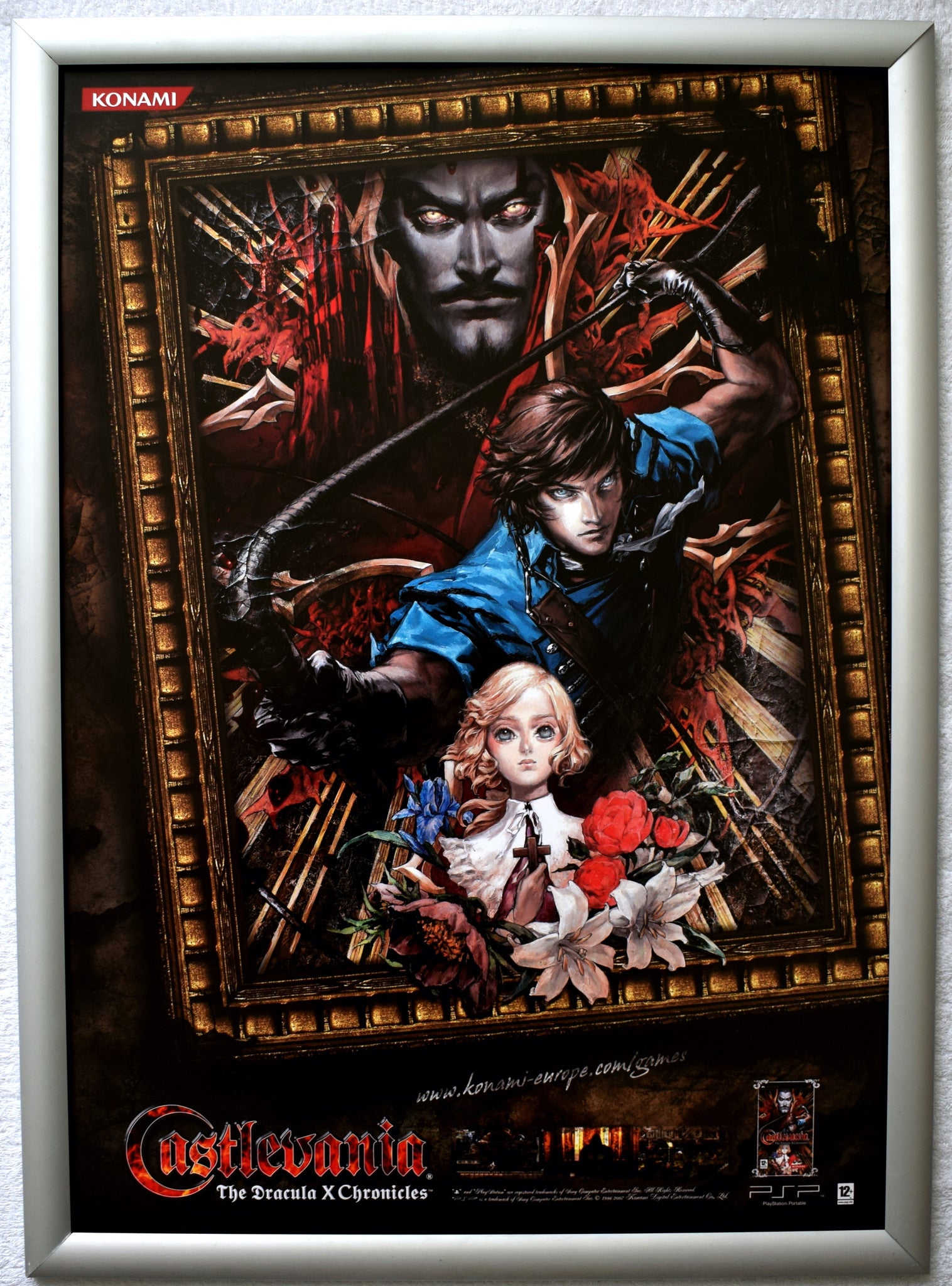 Castlevania The Dracula X Chronicles (A2) Promotional Poster – The
