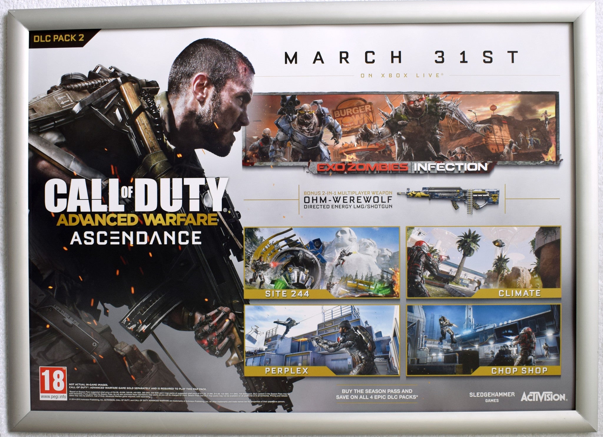 Call of Duty Advanced Warfare (A2) Promotional Poster #4
