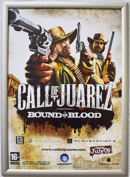 Call of Juarez Bound in Blood (A2) Promotional Poster #1