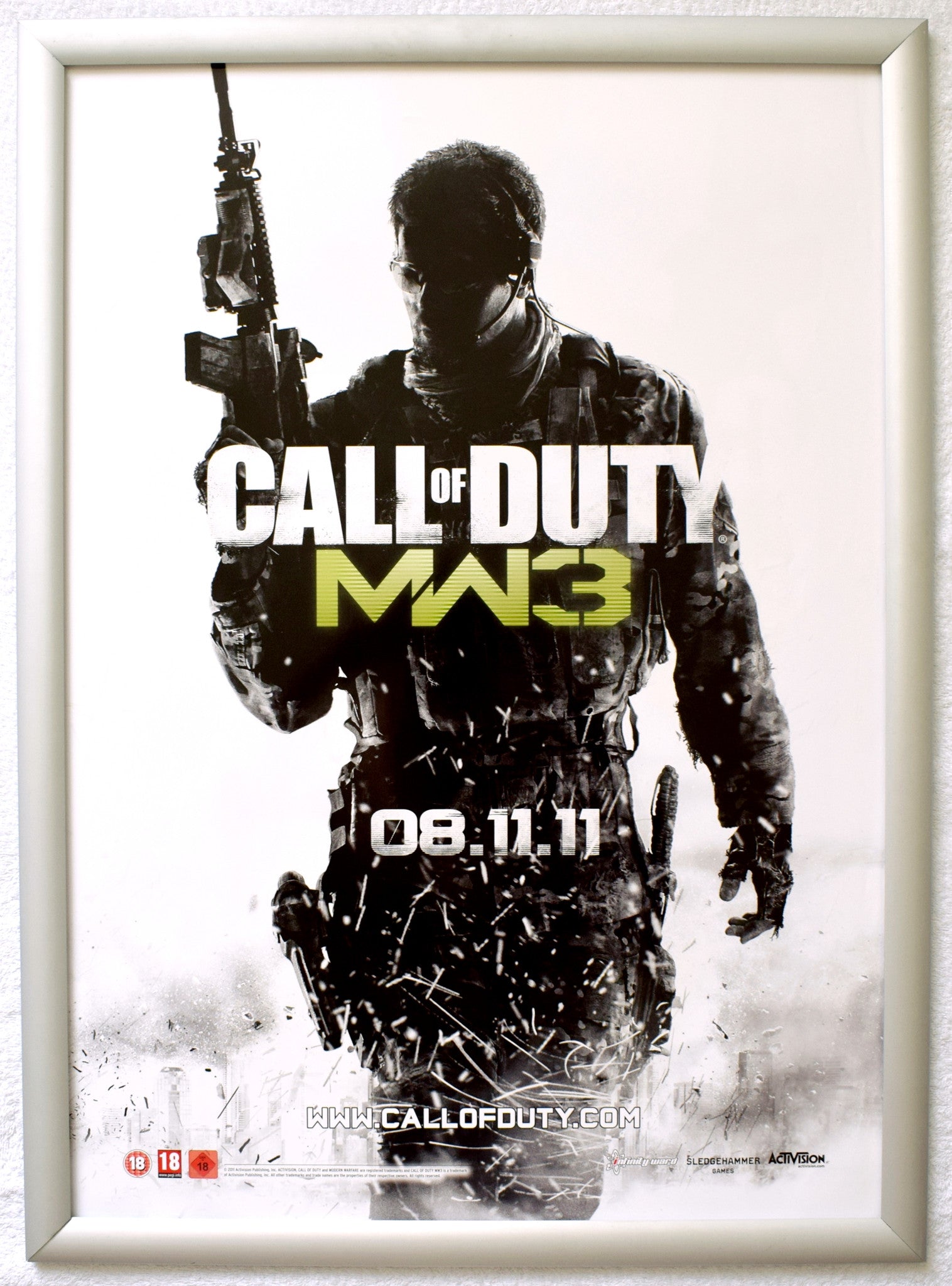 Call of Duty Modern Warfare 3 (A2) Promotional Poster #2