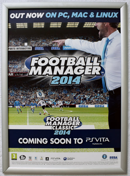 Football Manager 2014 (A2) Promotional Poster