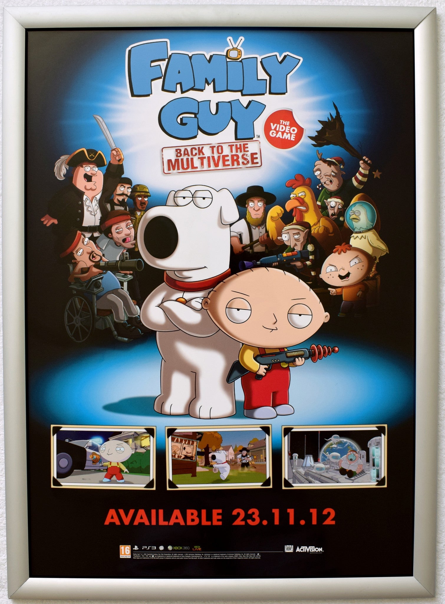 Family Guy Back to the Multiverse (A2) Promotional Poster #1