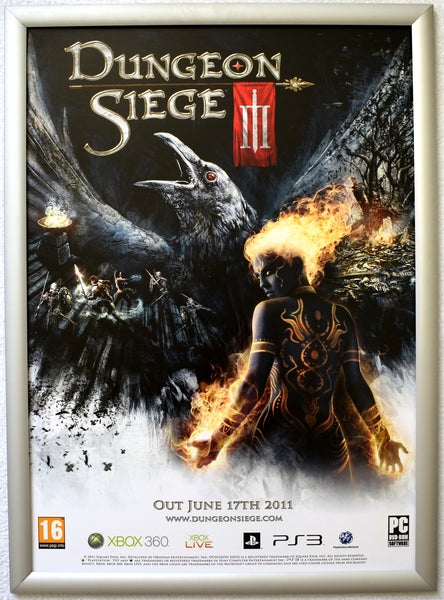 Dungeon Siege 3 III (A2) Promotional Poster #1