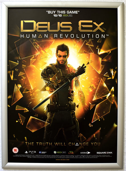Deus Ex Human Revolution (A2) Promotional Poster #2
