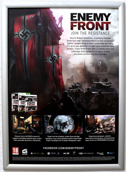 Enemy Front (A2) Promotional Poster