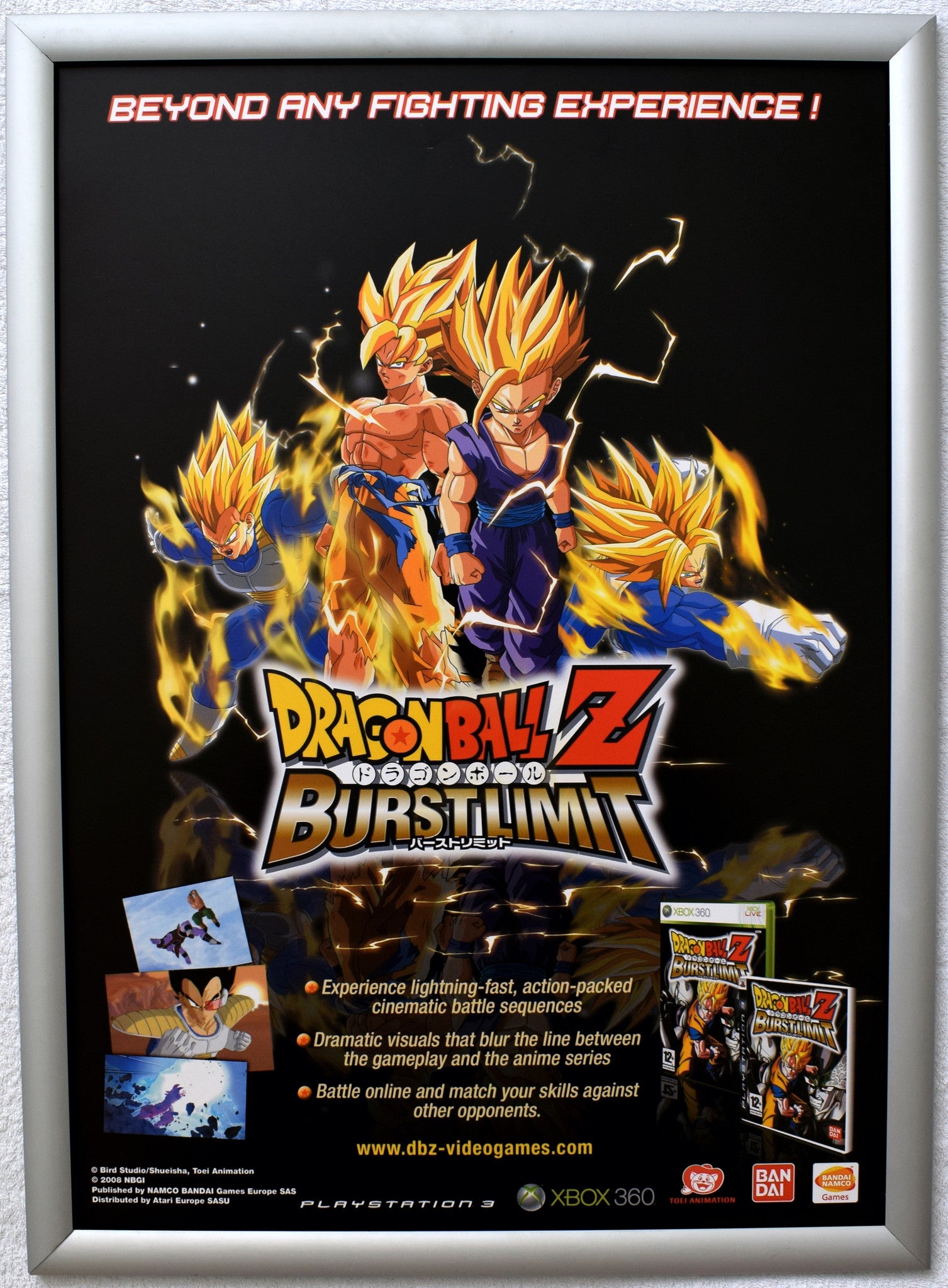 Dragonball Z Burst Limit (A2) Promotional Poster