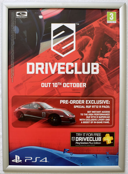 Driveclub (A2) Promotional Poster