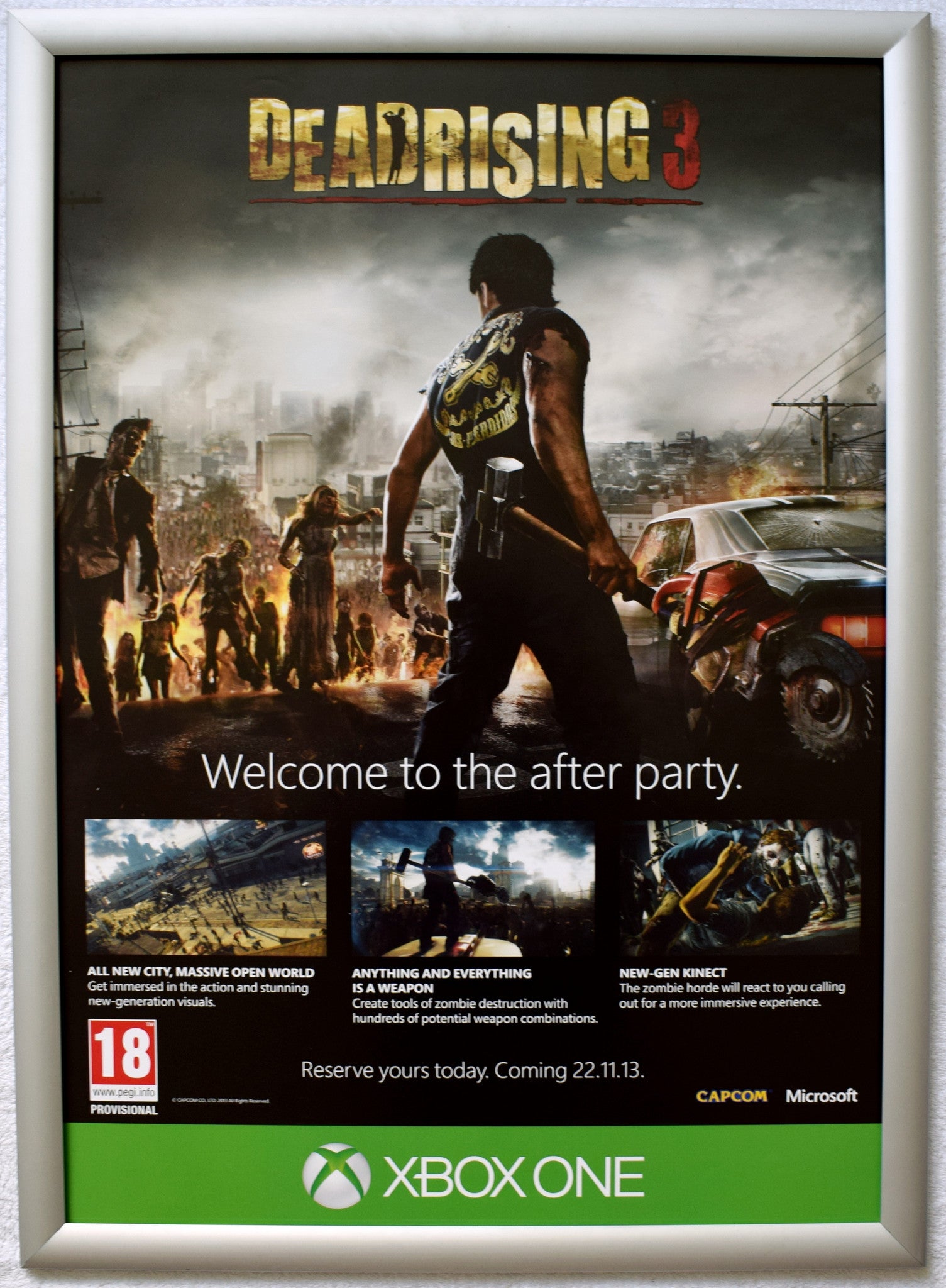Dead Rising 3 (A2) Promotional Poster
