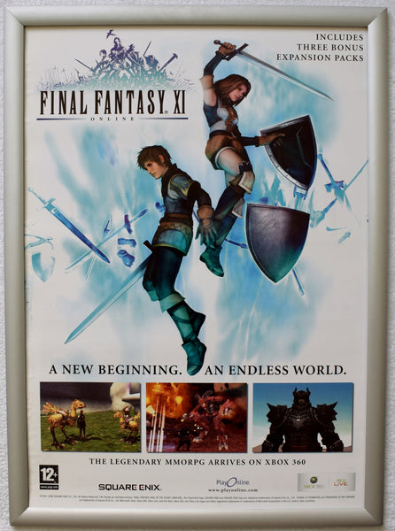 Final Fantasy XI Online (A2) Promotional Poster #2
