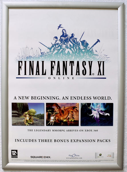 Final Fantasy XI Online (A2) Promotional Poster #1