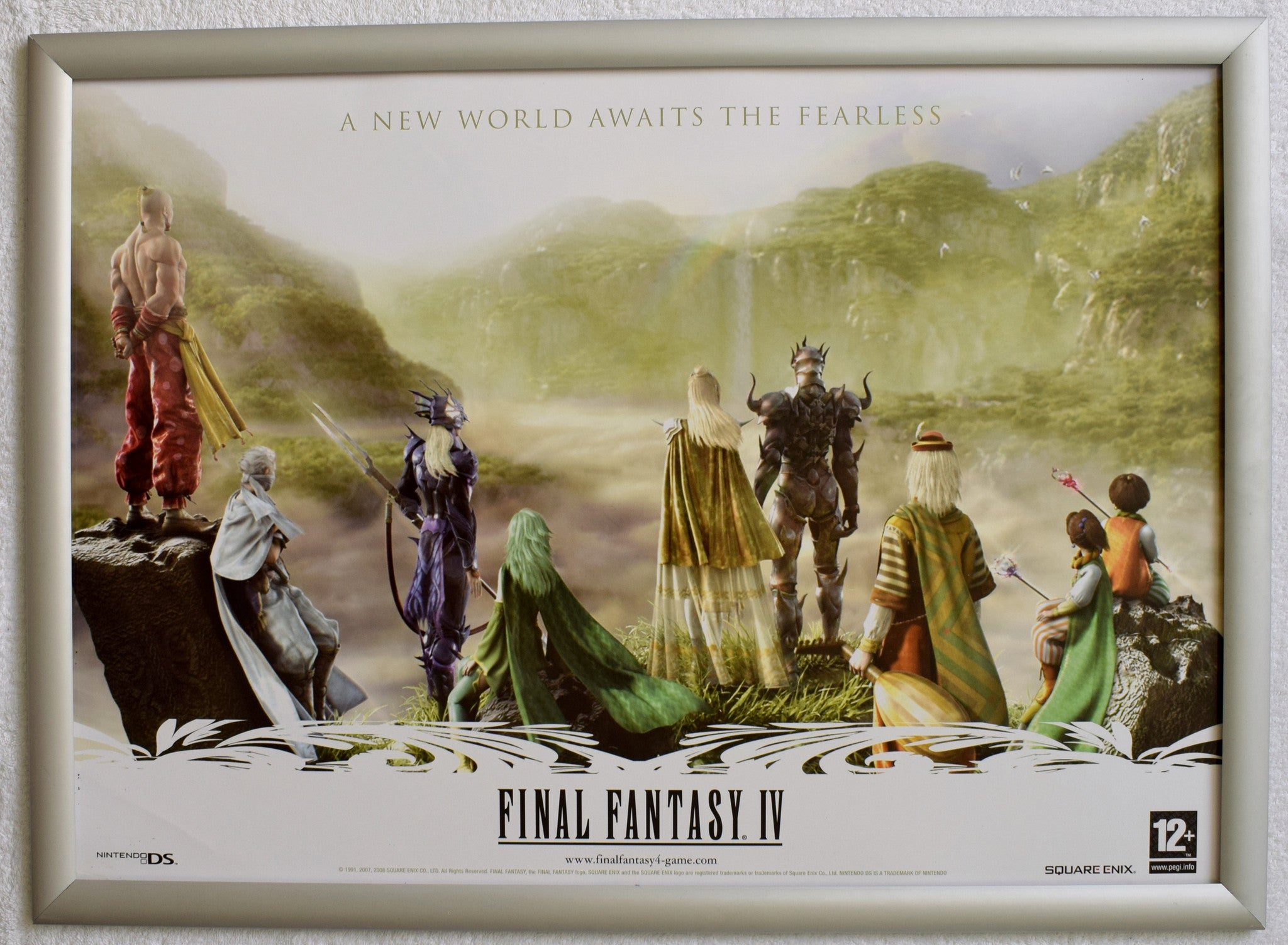 Final Fantasy IV (A2) Promotional Poster #1