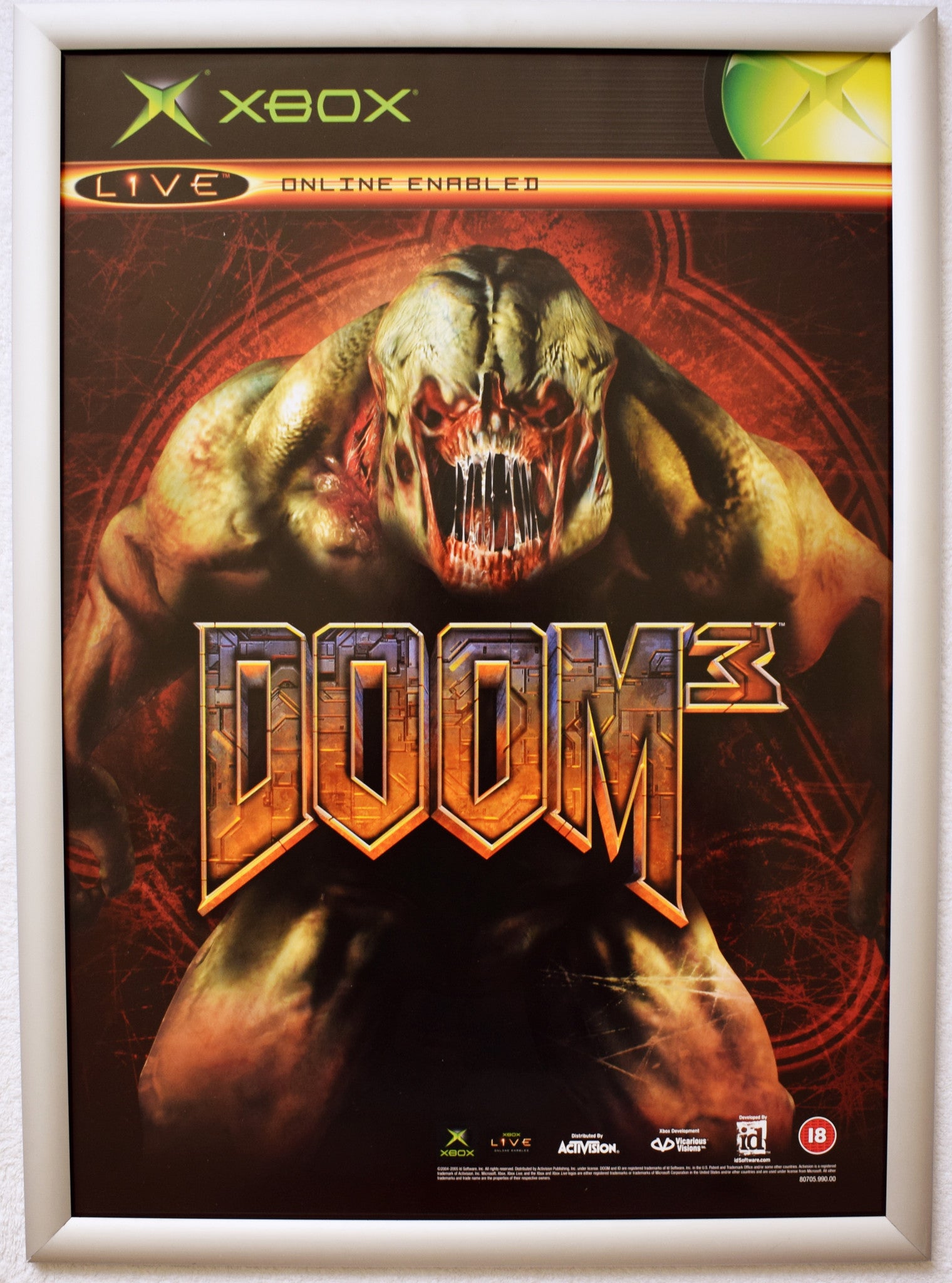 Doom 3 (A2) Promotional Poster #4