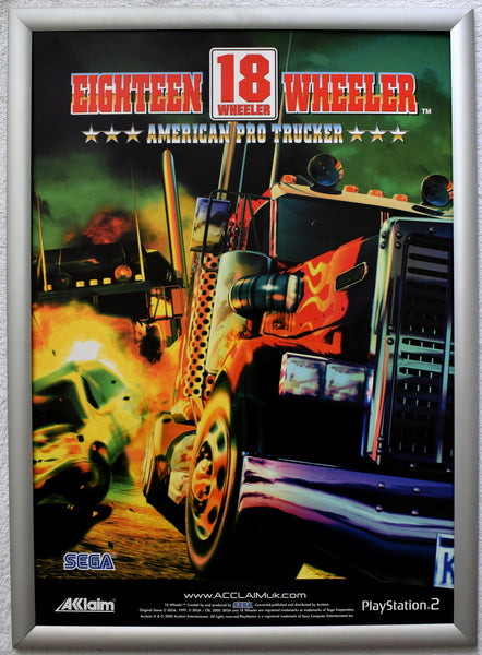 Eighteen (18) Wheeler American Trucker (A2) Promotional Poster