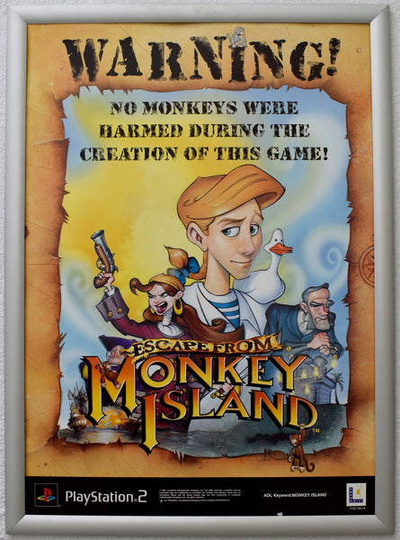 Escape From Monkey Island (A2) Promotional Poster
