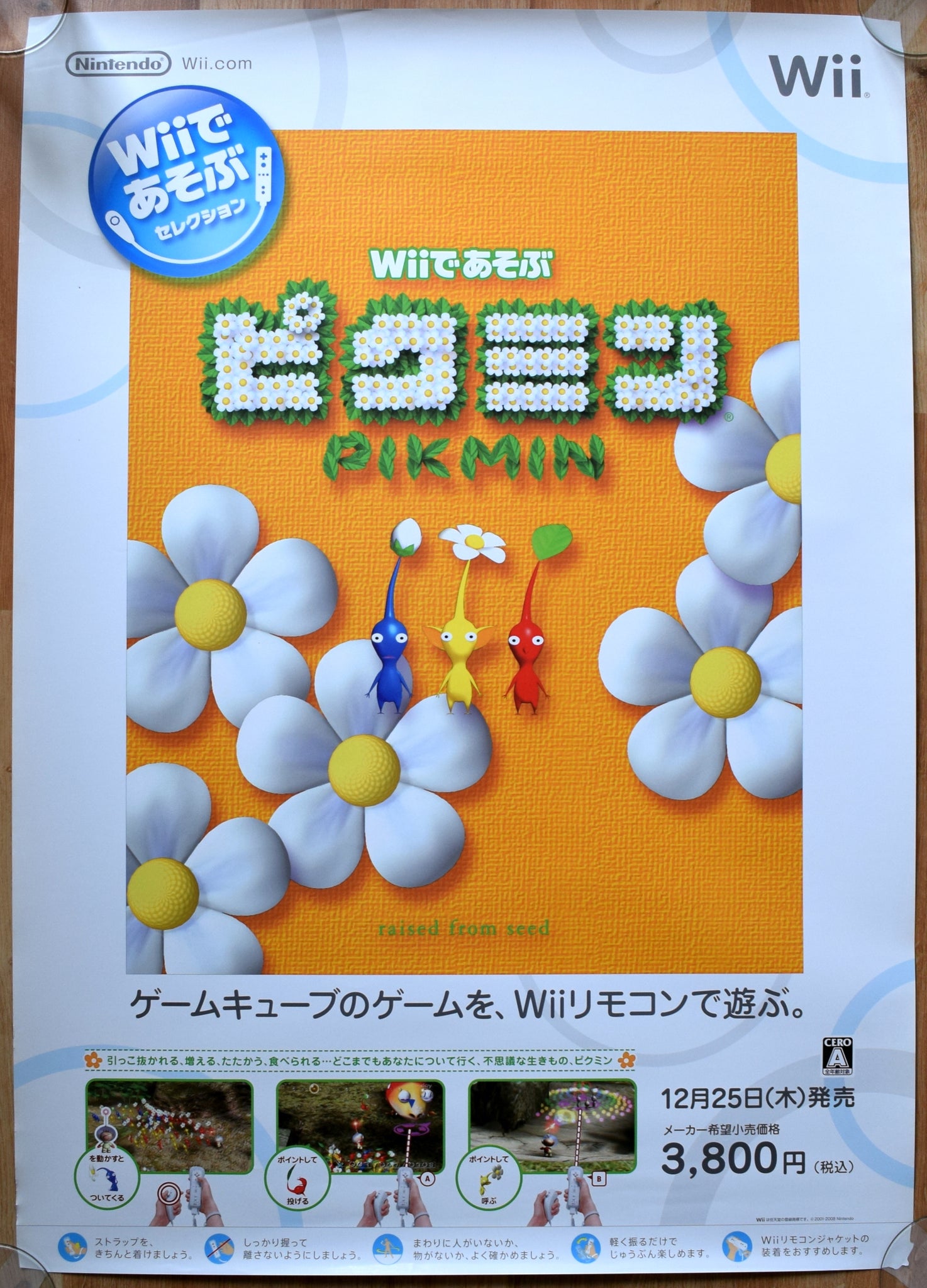 Pikmin (B2) Japanese Promotional Poster