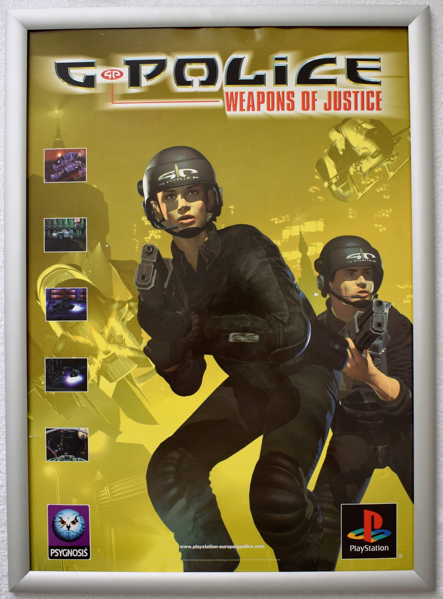 G Police Weapons of Justice (A2) Promotional Poster #2