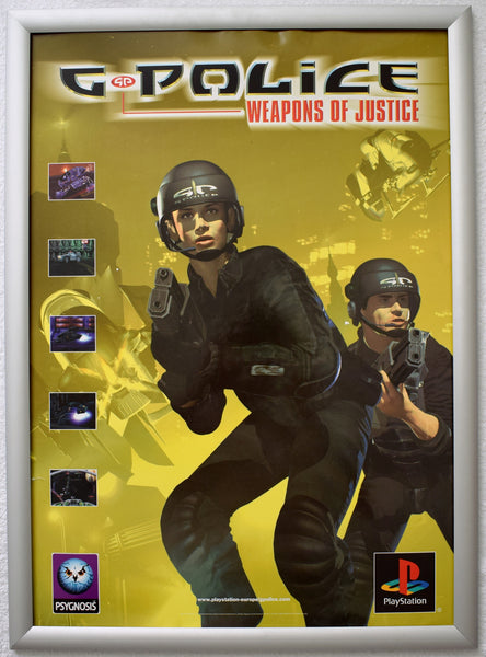 G Police Weapons of Justice (A2) Promotional Poster #2