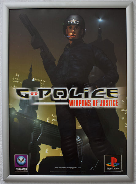 G Police Weapons of Justice (A2) Promotional Poster #1