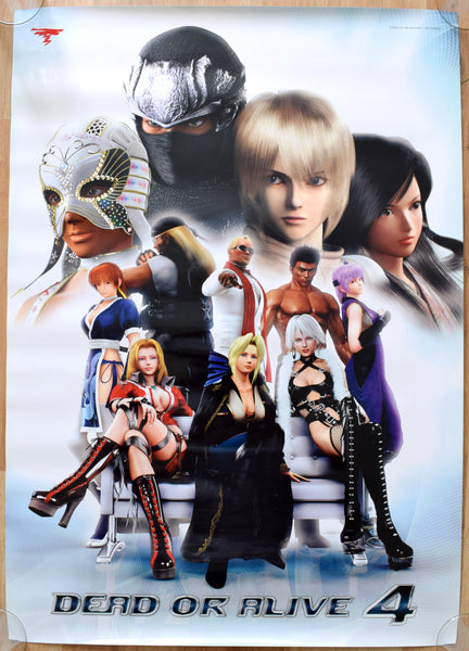 Dead or Alive 4 (B2) Japanese Promotional Poster