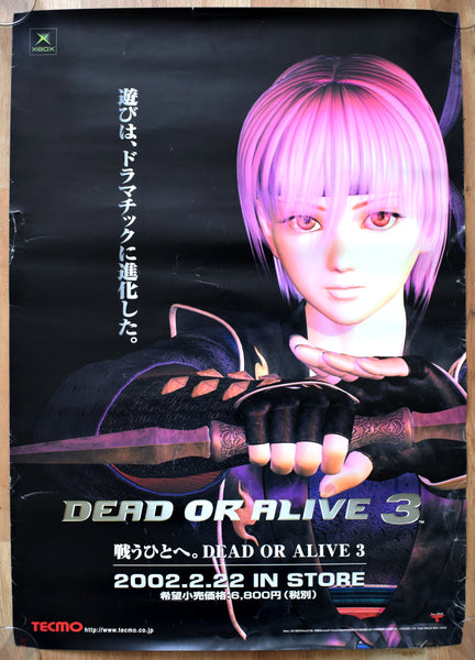Dead or Alive 3 (B2) Japanese Promotional Poster #4