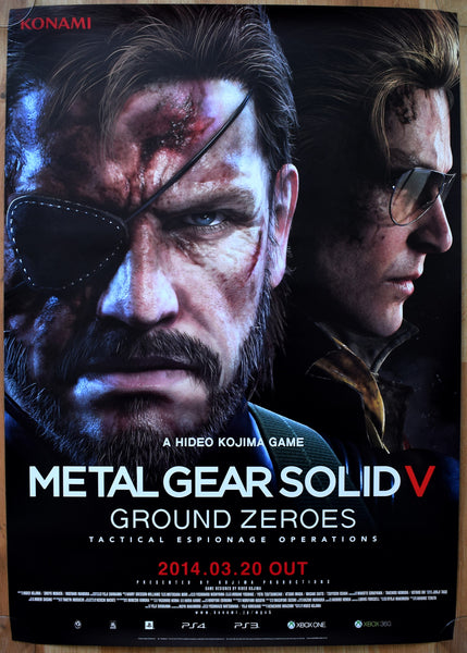 Metal Gear Solid V: Ground Zeroes (B2) Japanese Promotional Poster