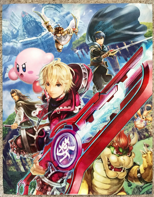 Super Smash Bros. Club Nintendo 22" x 28" Poster #2
