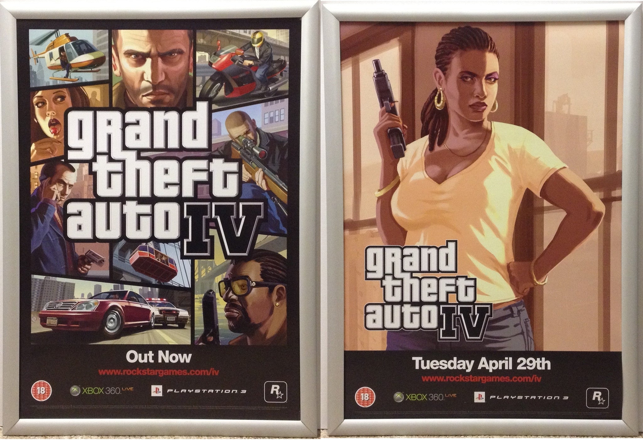 Grand Theft Auto IV GTA A2 Promotional Poster #2