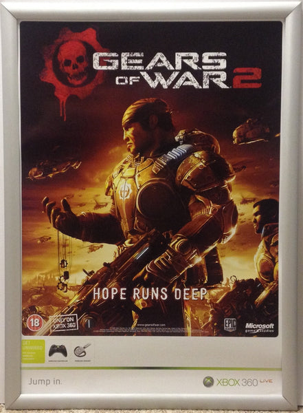 Gears of War 2 GOW A2 Promotional Poster #2